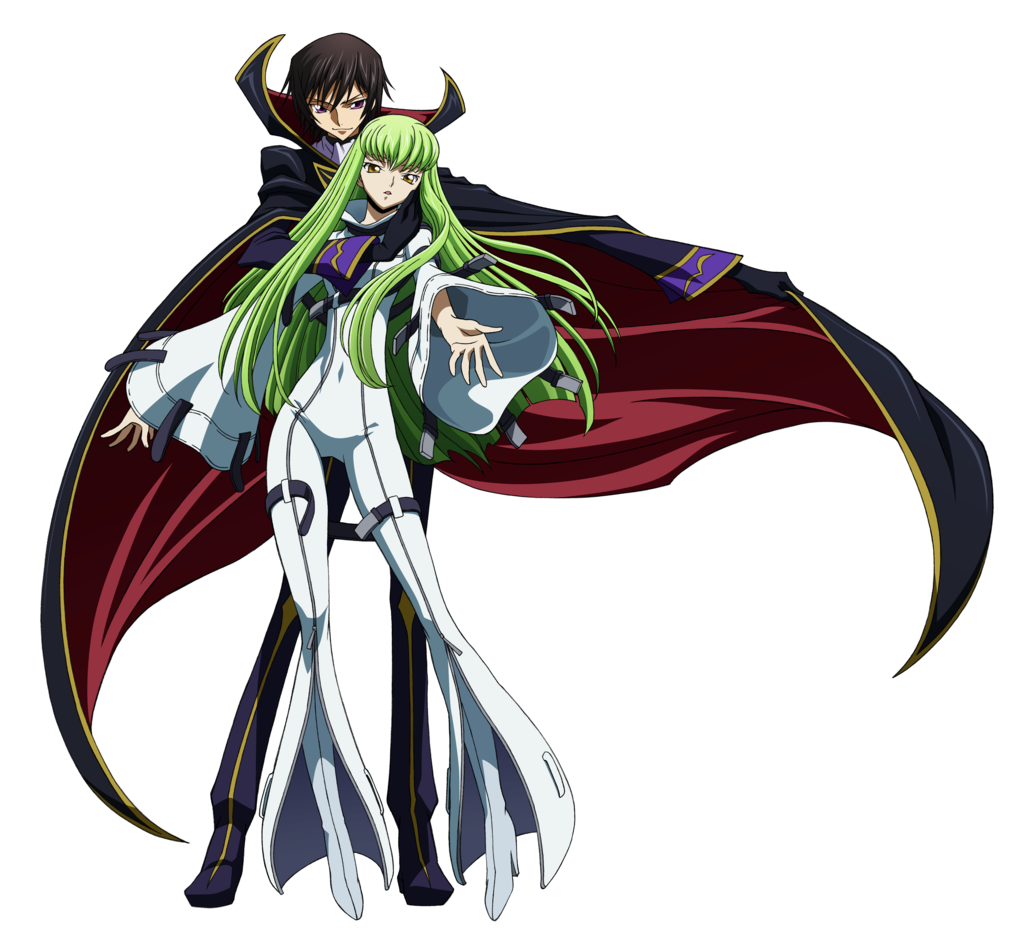 Code Geass inspired character artwork